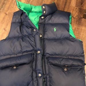 Polo puffer vest